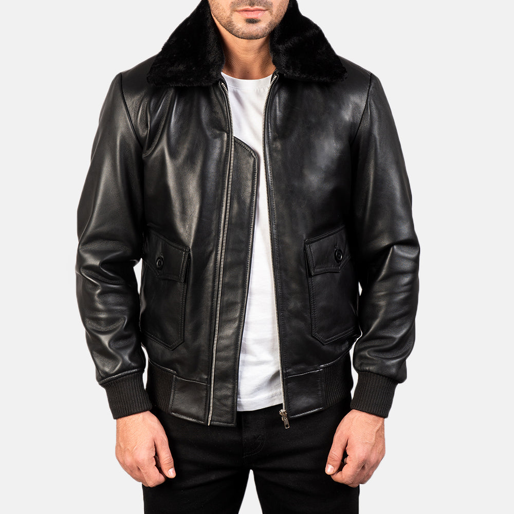 Womens B3 Sheepskin Leather Flying Jacket-Bergamo unknown 