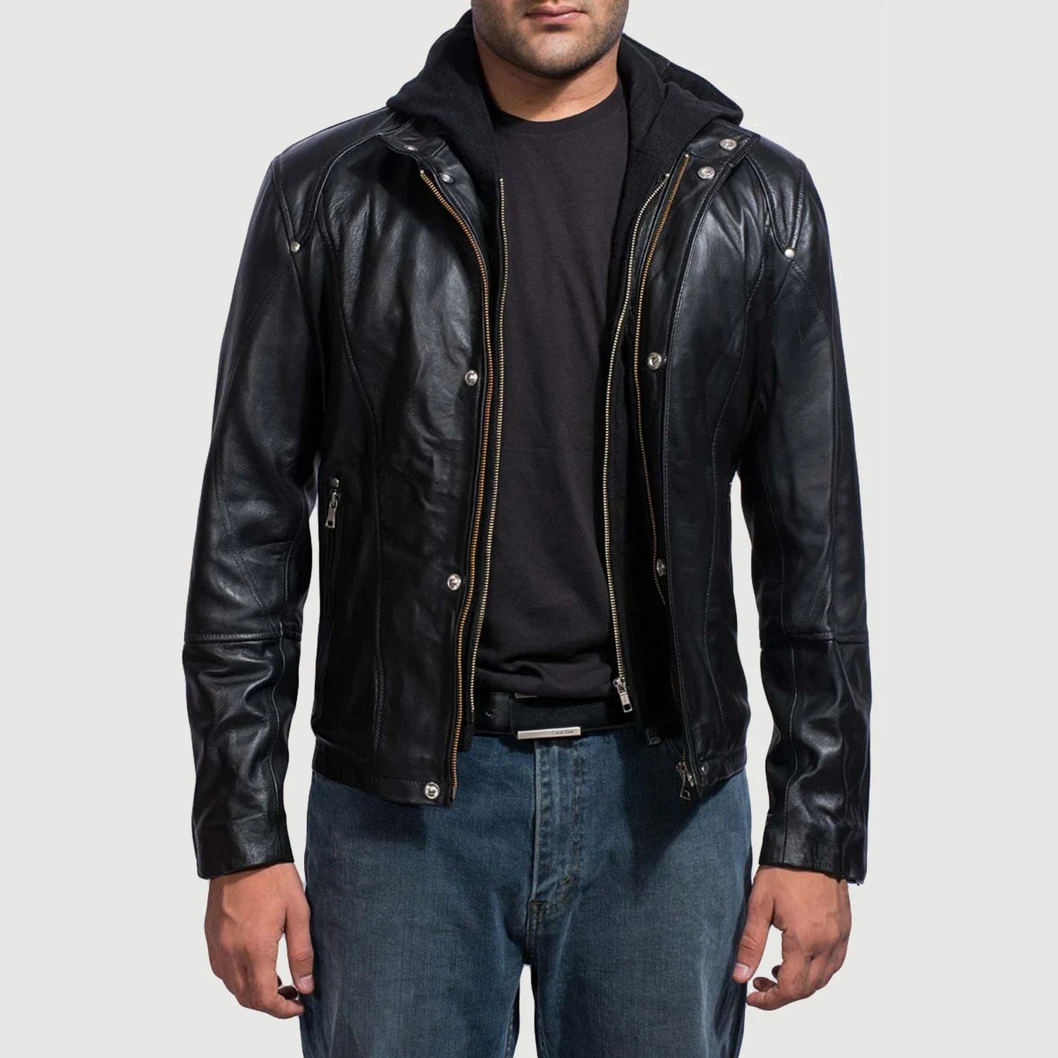 Leather jacket best price shop